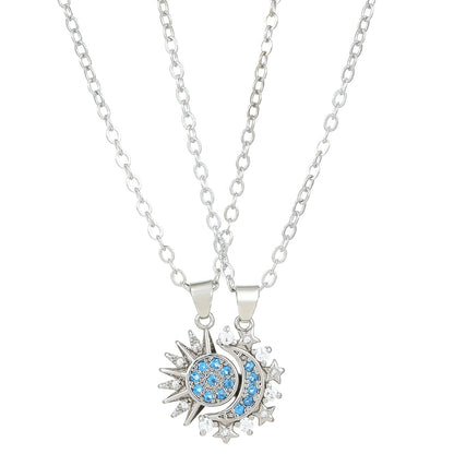Solar & Lunar Pendant – Silver Edition