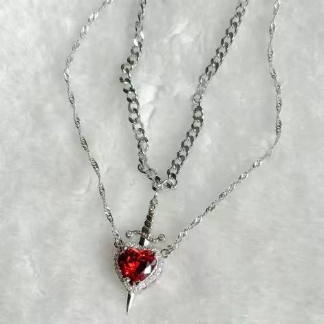 Heart of Valor Necklace - Silver Edition