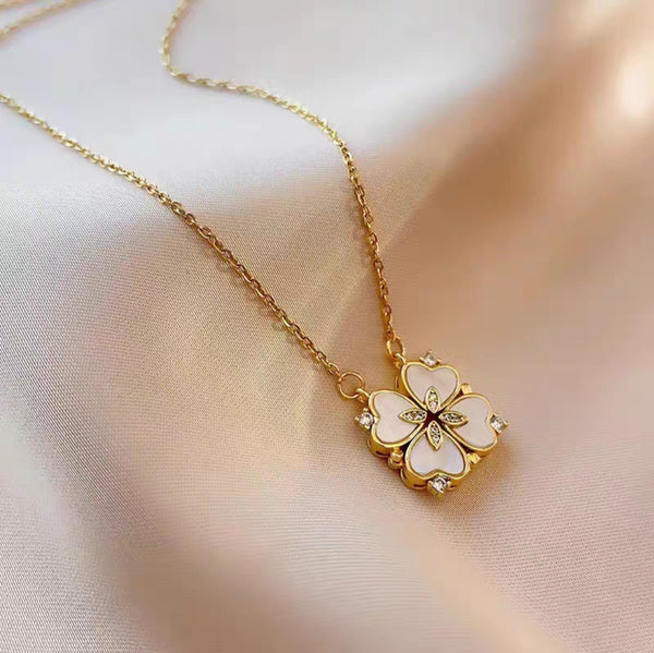 Clover Heart Pendant